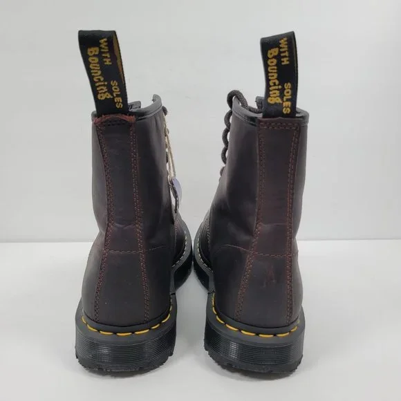 Dr. Martens 1460 Men's Wintergrip Leather Boots Cocoa 24038 US Size 10 NWB - Picture 7 of 12